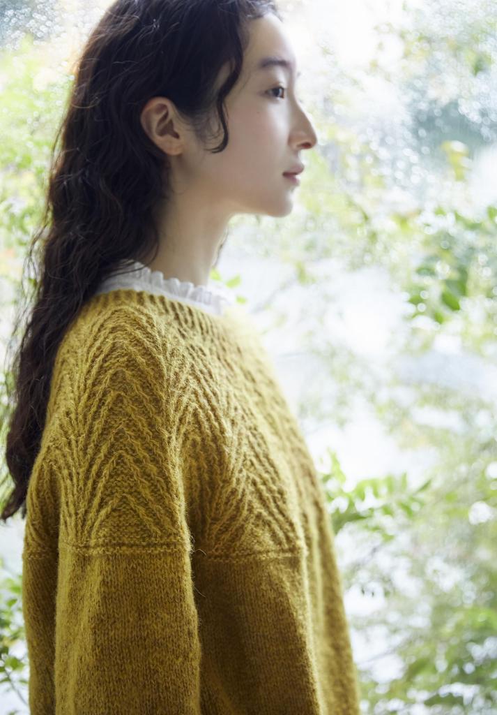 No-seam top-down knit (Lady Boutique Series no. 8547)