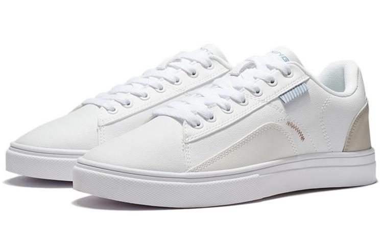 Li Ning Low top Skateboard Shoes Women's White Gray AGCR480-8