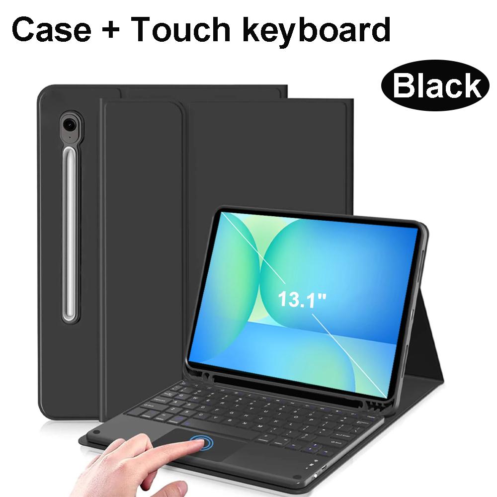 Case for Samsung Galaxy Tab S10 FE Plus 13.1 Inch,Detachable Bluetooth Keyboard Cover for Samsung Tab S10 FE+ 13.1 SM-X620/626B