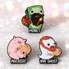 Artists Painters Puns Enamel Pins Custom Van Gogh Ghost Monet Money Picasso Brooches Lapel Badges Jewelry Gift for Friends
