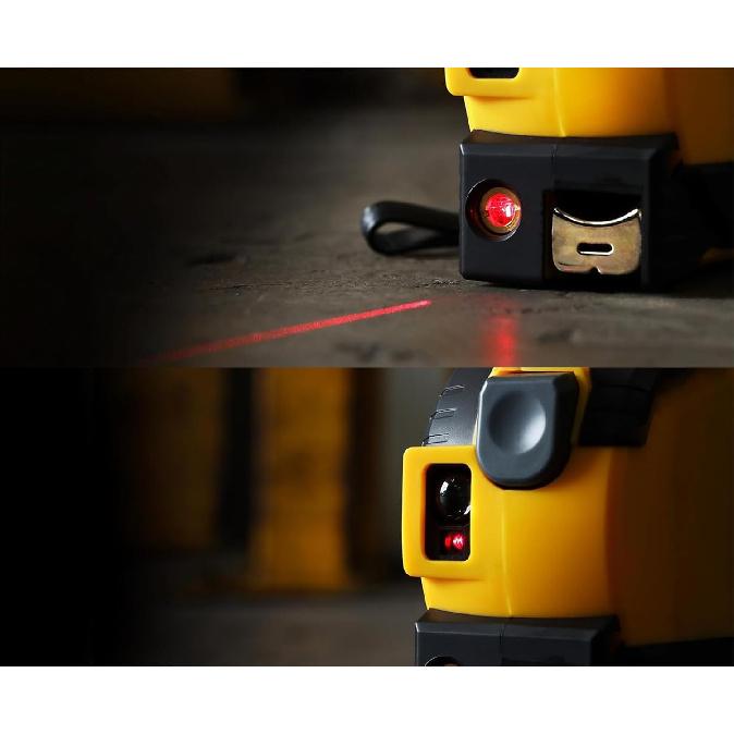 Laser Tape Measure, 3 In 1 Digital Laser Distance Meters with LCD Display & self-Locking Device, 131/ft40m Rechargeable Laser Measurement Tool & 5m