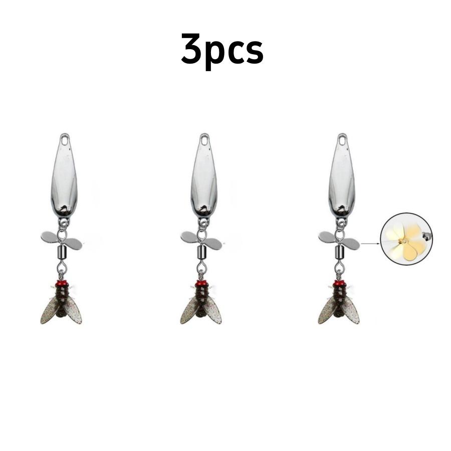 

Micro fly fishing hook propeller sequins Long-range soft bait fishing set Special for marlin and kingfish