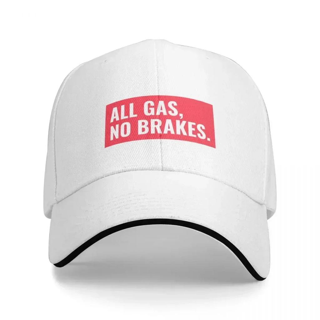 All Gas No Brakes Baseball Cap Trucker Hat black Hats For Men Womens