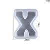 Resin Molds Resin Casting Alphabet Mold - 26 Large Letters Pendulum Crystal Molds, Sturdy Letter & Number Silicone Mold for Epoxy Resin Crafts