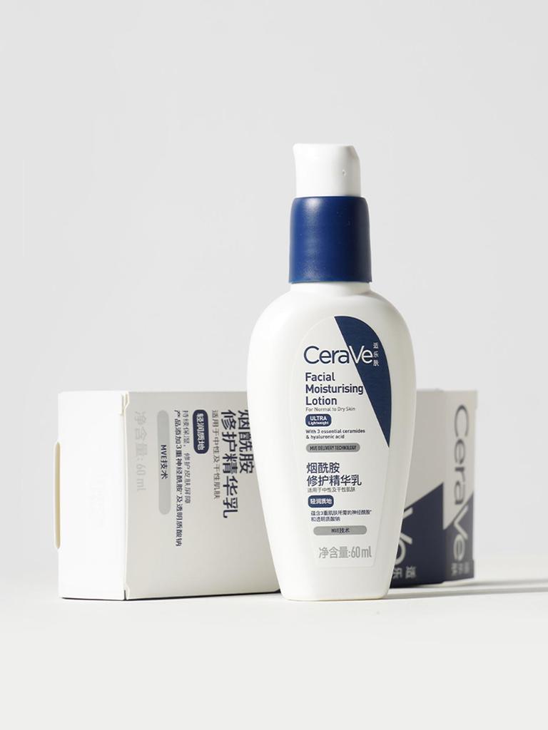 CeraVe PM Facial Moisturizing Lotion with Hyaluronic Acid and Niacinamide 60ml