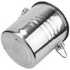 Wine Beer Cooler Bucket Ice Cube Maker 5L Stainless Steel For KTV Bar Kitchen Party Barware Double Ring Champagne Wine Beer Bucket