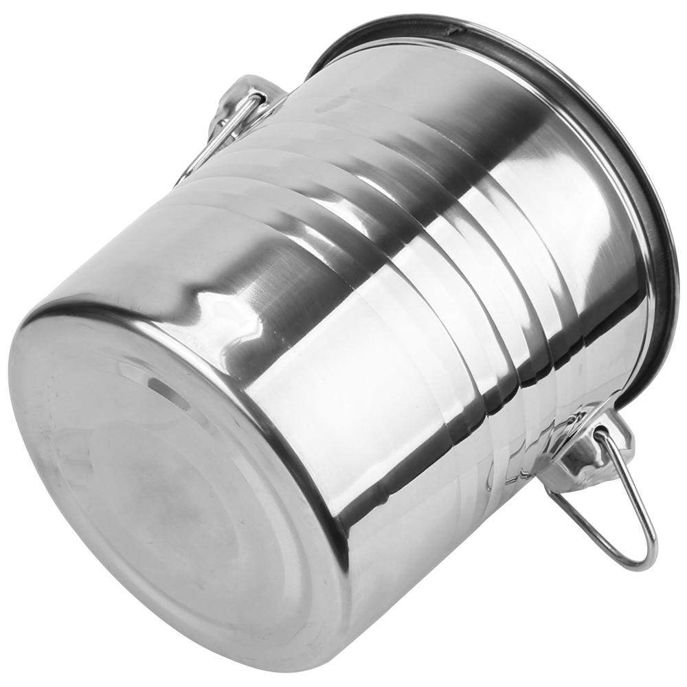 Chladič na víno a pivo, kbelík na led 5l z nerezové oceli pro KTV bar kuchyň párty barové nádobí dvojitý kroužek šampaňské víno a pivo kbelík