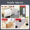 Punch-Free Self-Adhesive Magic Tape for Screen Door Installation