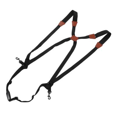 Drohnen-Nackenband Schwarz Nylon Kunststoff PU-Leder Kraftsparend RC Rennfahrer Controller Gurt für