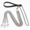 Dual Dog Leash Chain for Golden Retriever & Malinois - Double-Headed, Two-Dogs-in-One Lead