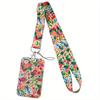 New Fashion Flowers Neck Strap Vintage Lanyard for Key ID Card Gym USB Badge Holder DIY Hang Rope Phone Accessories