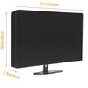 Black computer monitor dust cover, waterproof, scratch-resistant and wear-resistant high-quality dust cover, one set