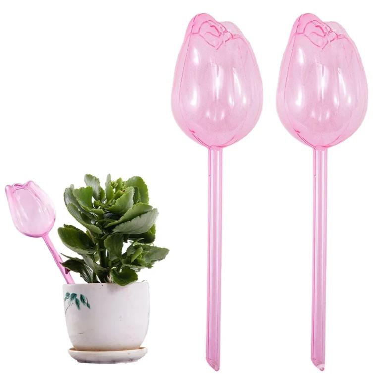 

Plastic Watering Utensils For Flower Cultivation, Dripping Water For Household Green Plants, Potted Plants, Automatic Watering Utensils One Size рожевий