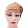 Damen Rosen Blumen Dekor Beanie Mütze Snood Hut Mode Kopfwickel Kopfbedeckung Geschenk