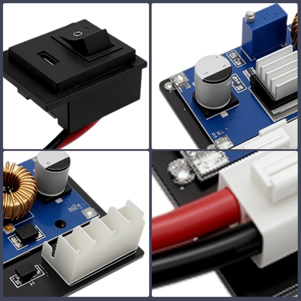 Type C PSU Mod For PS2 Power Board Power Supply Module for PS2 Fat Console Replacement Power Supply Retro Video Game Parts