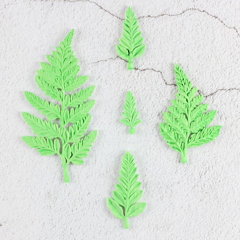 Blumenfüller Blatt Silikon Dekorierformen Kuchen Zuckerpaste Süßigkeiten Tonform