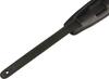 Fender Leather Saddle Black USA-made Strap, Mustang™ Strap,