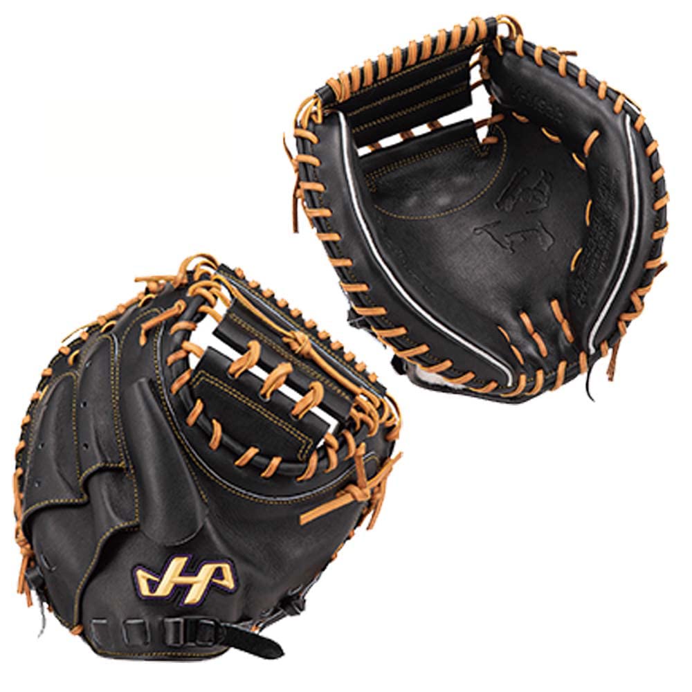 HATAKEYAMA Hardball LH Catcher's Mitt, Black,