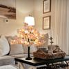 24IN Cherry Blossom Tree Light, 36 LED Lights Tabletop Tree with Timer Pink Flower Tree Lamp with USB Plug or Battery Operated for Home Wedding Party