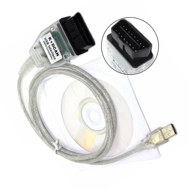 OBD2 Diagnostic Scanner Cable FT232RL Chip K+ DCAN Interface For Bmw Cars Accessories Car Diagnostic Tool Cable