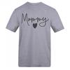 AWD Womens/Ladies Mummy Heart T-Shirt