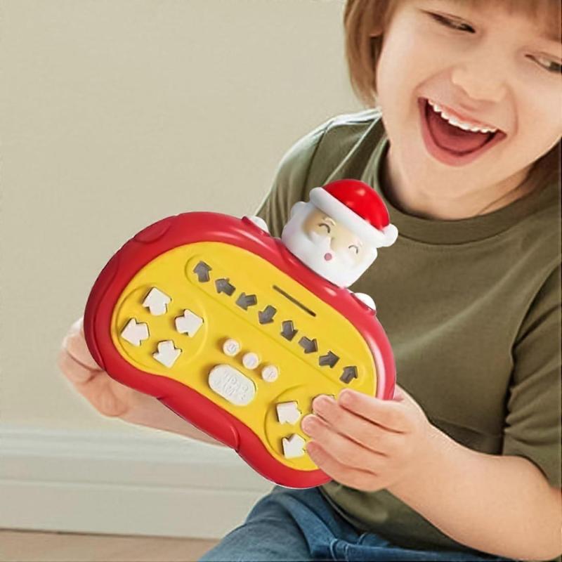 Pocket Rhythm Game, Finger Dance Game Machine  Electronic Rhythm Game with Light Music