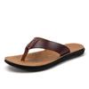 Summer Men Flip Flops Slippers Leather Light Comfortable Beach Flats Indoor Sliper Outdoor Men's Flip Flop Chanclas Hombre Piel