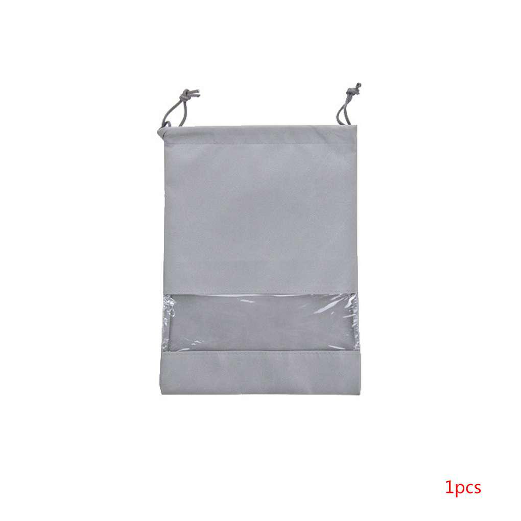 Home Laundry Shoe Travel Portable Pouch Tote Drawstring Storage Bag Organizer