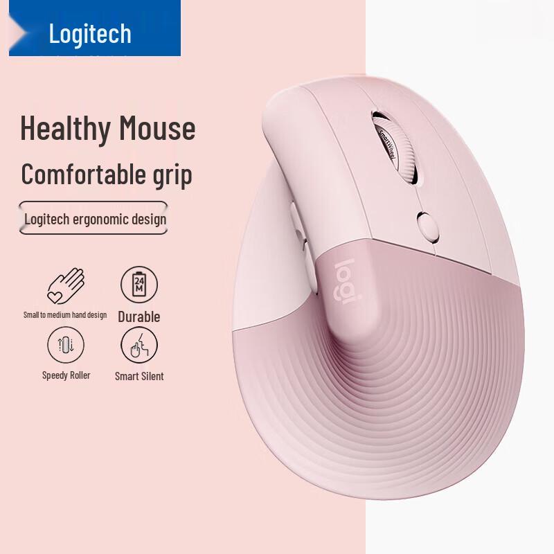

Logitech Lift Vertical Ergonomic Wireless Bluetooth Mouse