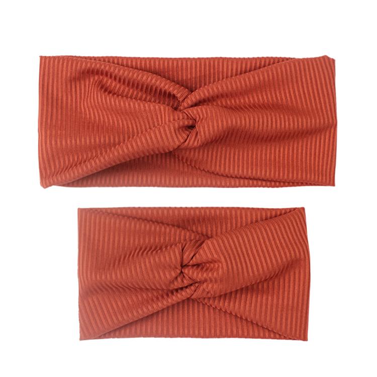 Chic Parent-child Knotted Rabbit Ears Hairbands Accessories Fashion Bow Headwraps Set Elastic Hair Bands