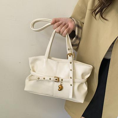 Unterarmtasche mit großem Fassungsvermögen, Modische Umhängetasche, Lässige und Nischen-Pendlerhandtasche