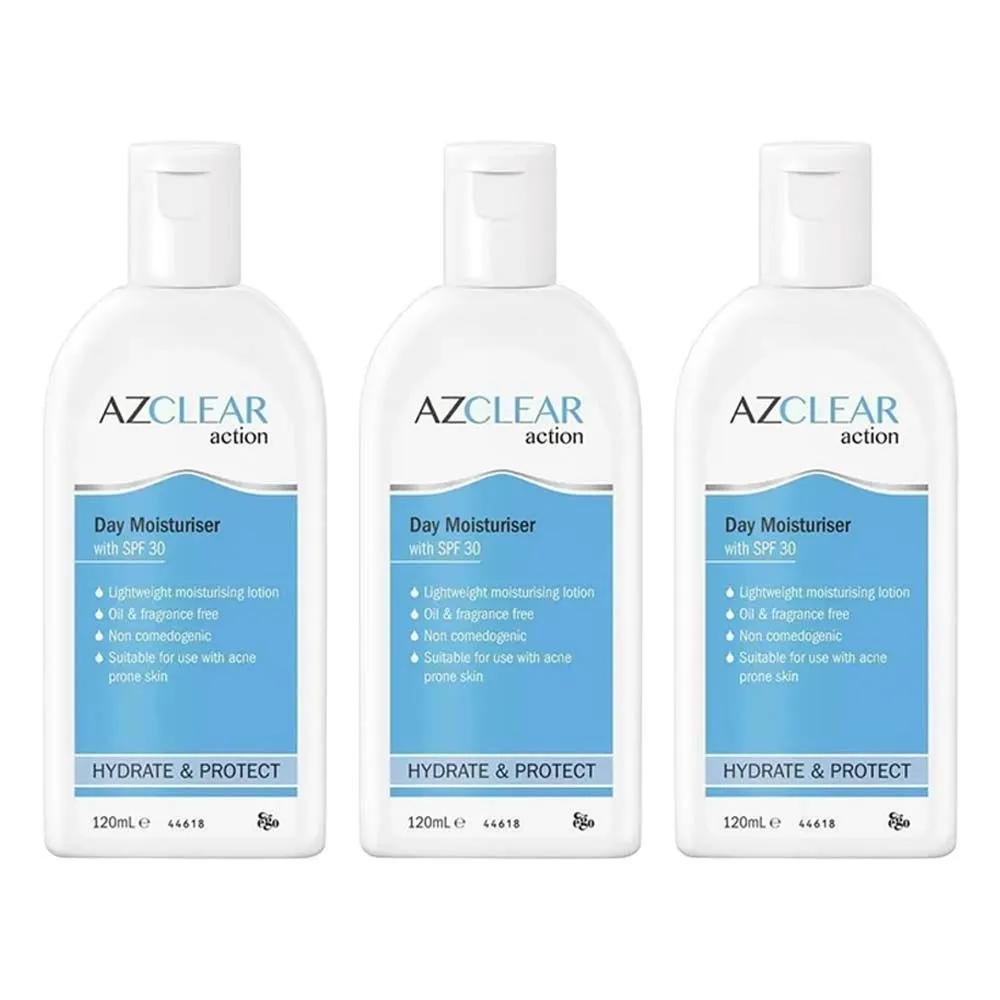 

EGO Azclear Action Day Moisturizer SPF30 120ml 3-Pack