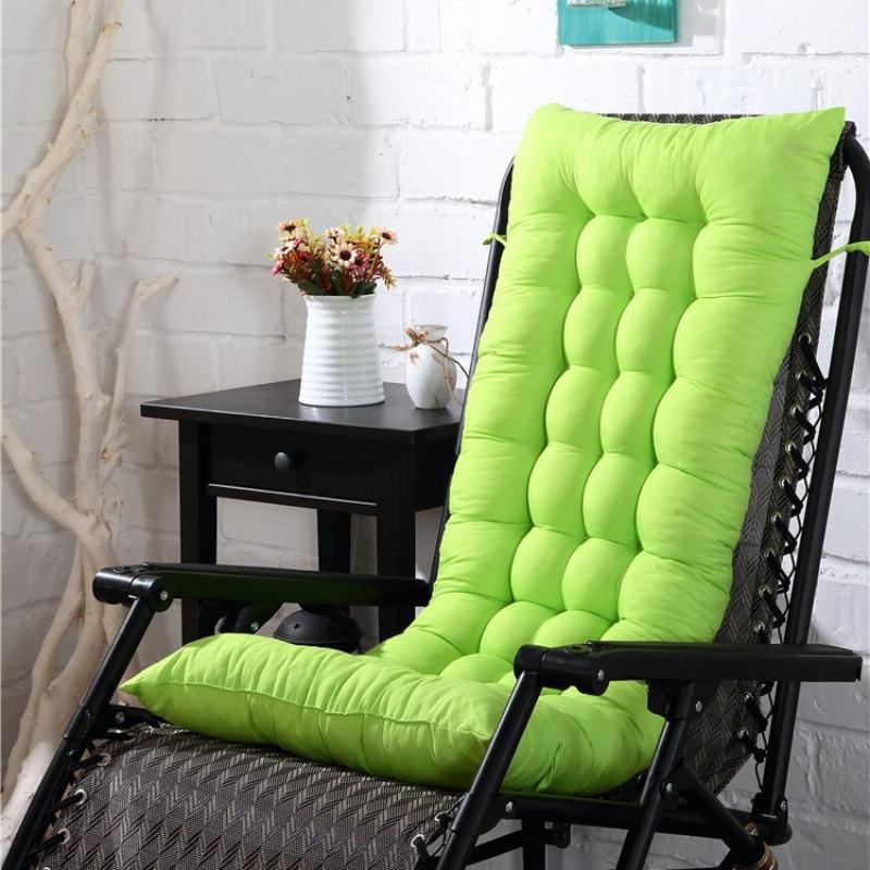 1pc Thickened recliner cushion office sofa summer lunch break rocking chair cotton cushion available on the beach