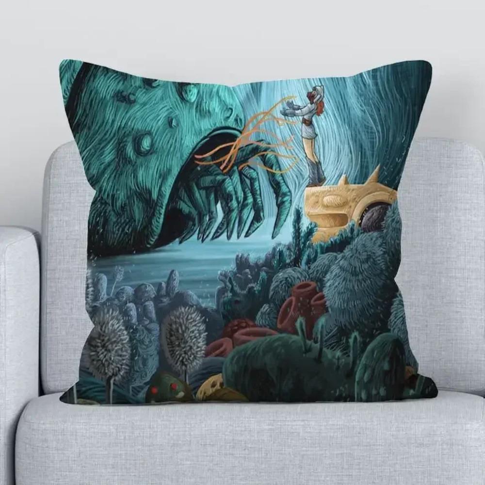 

Навсикая Долина Ветров Аниме Наволочка Студия Ghibli Наволочка Подарки Фильму Хаяо Миядзаки Наволочка 45x45cm