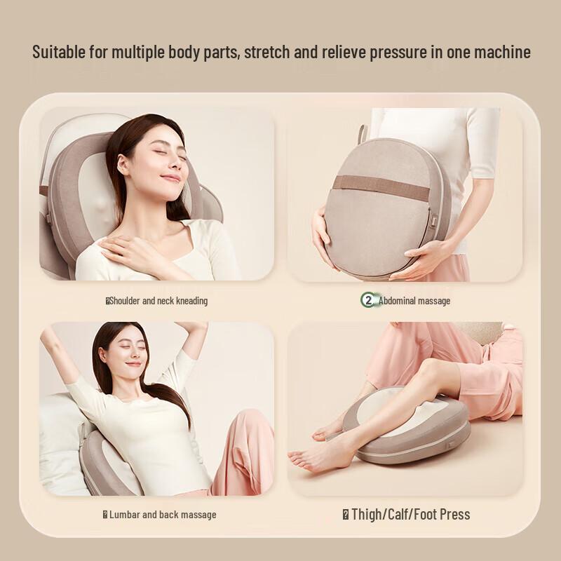 Little Bear Portable Waist & Body Massager with Heat & Kneading