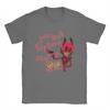 Alastor hazbins hotels T shirt for Unisex pure cotton funny Tshirt round collar tees short sleeve tops XL