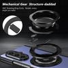 KEYSION 360°Rotating Magnetic Ring Stand Case for MagSafe for Samsung Galaxy Z Fold 7 5G Hinge Phone Cover with Screen Protector
