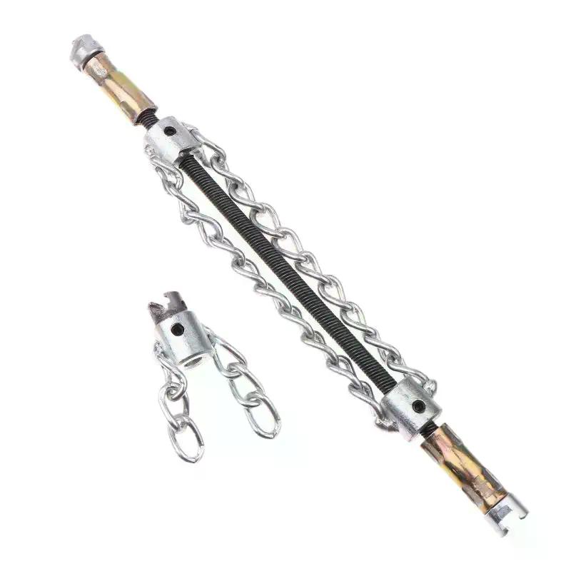 NEW SALE Push-Type Rotary Cable Sewer Dredge Flex-Shaft Sewer Descaling Chain Multi-Purpose PVC Pipe Maintenance Tool