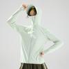 Men's and women's sunscreen clothes, printed LOGO work clothes, outdoor skin clothes, quick-drying, light and breathable ice silk jacket