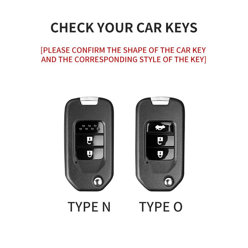 2/3 Buttons Car Flip Remote Key Case Shell For Honda FIT XRV VEZEL CITY JAZZ CIVIC HRV Folding Key Case Fob Keychain Accessories