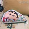 Crayon Shin-chan Plush Pillow Pajamas - Square Cushion for Holiday or Birthday Gift
