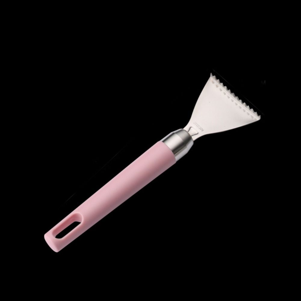 Home Stainless Steel Fish Scale Remover ABS Handle Cooking Fish Scale Scraper Smooth Seafood Tools