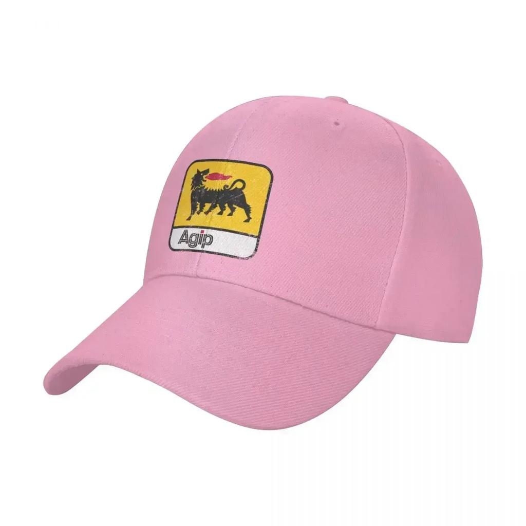 AGIP Oil Company Vintage Italy Baseball Cap Fashionable Luxury Man Hat Icon Horse Hat Male Womens