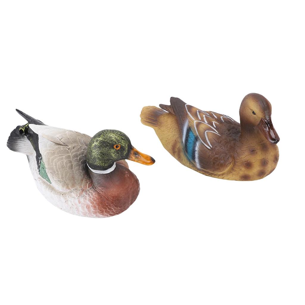 Floating Duck Sculpture Pond Duck Float Ornament Garden Pool Fish Tank Decoration for Outdoor Backyard