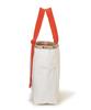 LG HANDLE ADJ Webbing TOTE/1872/Meringue/Mandarin