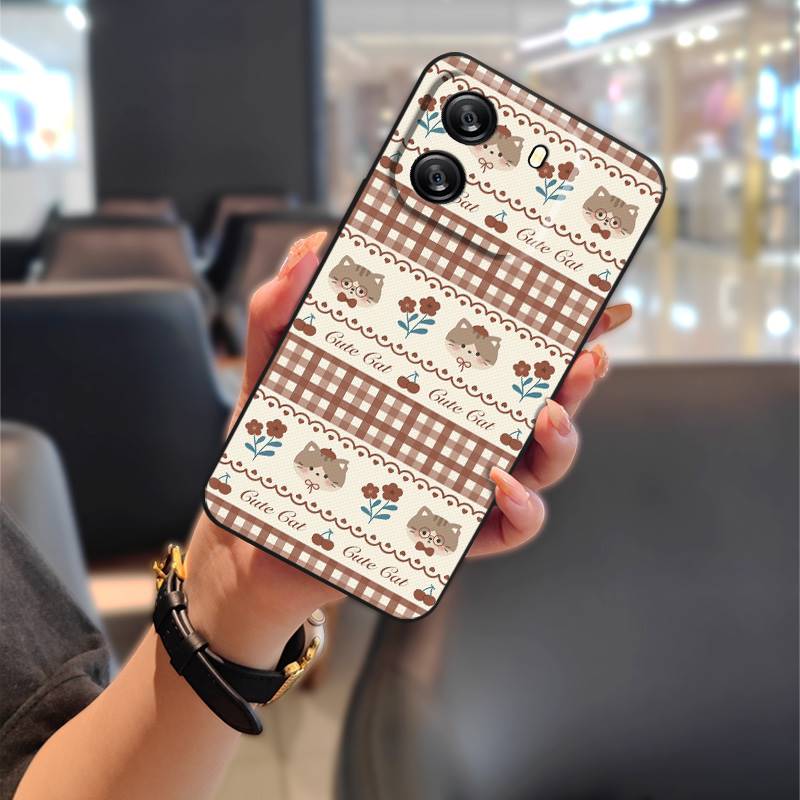 Cartoon Full wrap Phone Case For Blackview Wave 6C Soft case Durable Graffiti Silicone Shockproof Anti-dust Waterproof
