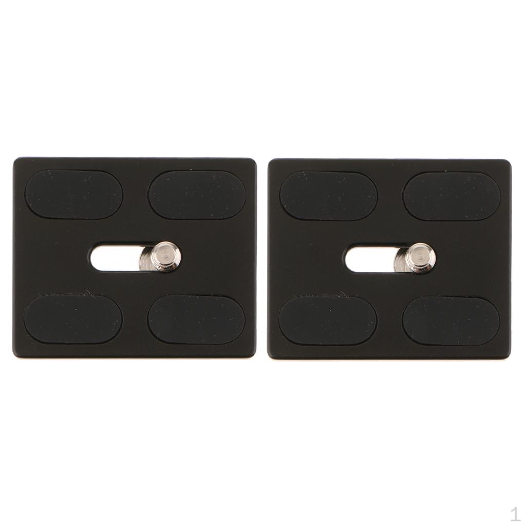 2x QAL 50 QR Plate Made of Aluminum Style