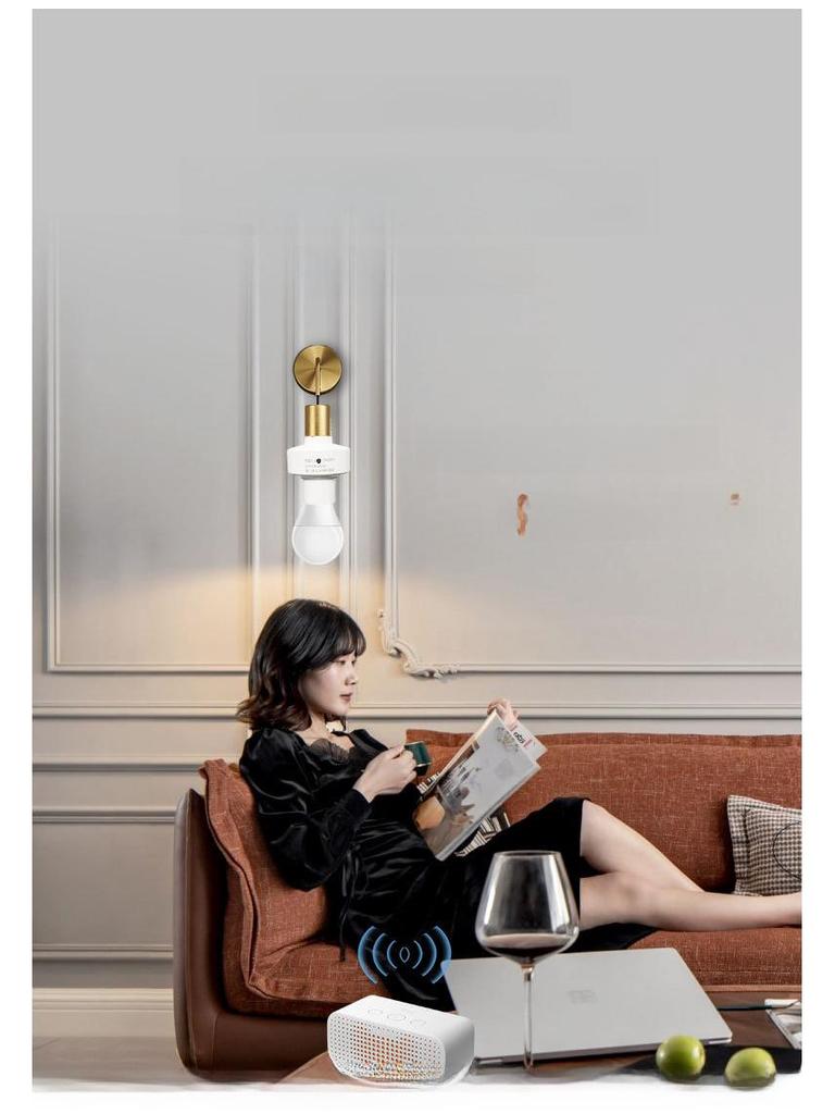 Ampoule LED E27 WiFi Intelligente Économie d'Énergie avec Télécommande et Contrôle par Minuterie