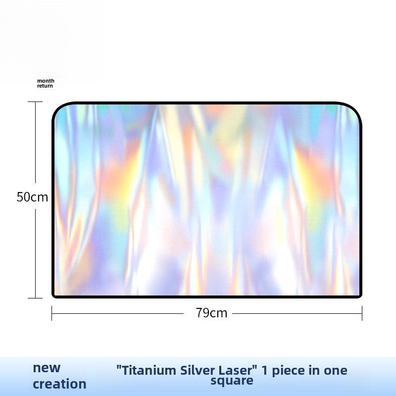 Universal Titan Silber Laser Auto Sonnenschutz - Wärmeisolierung & Sonnenschutz