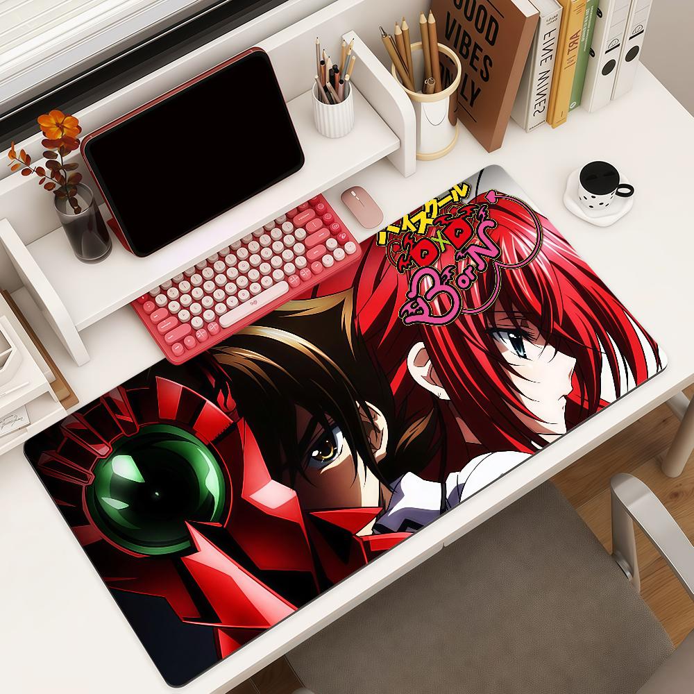Anime Hhighs Sschools Dxd Mouse Pad Square Office Gaming Desk Mat Waterproof Nonslip Rubber Decorative